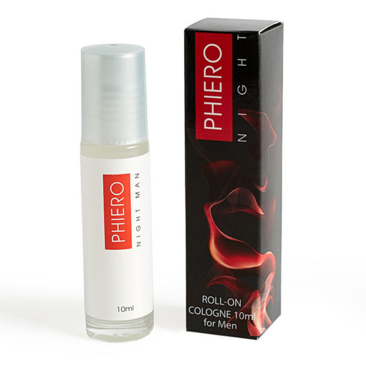 500 COSMÉTICOS - PHIERO NIGHT MAN PERFUME FEROMONAS PARA HOMENS COM ROLL-ON