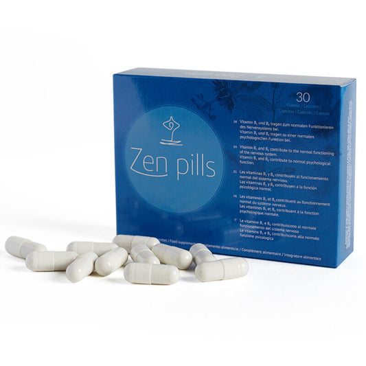 500 COSMÉTICOS - ZEN PILLS CÁPSULAS RELAXAMENTO E REDUÇÃO DA ANSIEDADE