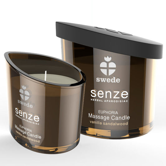 SWEDE - SENZE EUPHORIA MASSAGE CANDLE - VANILLA, SANDALWOOD