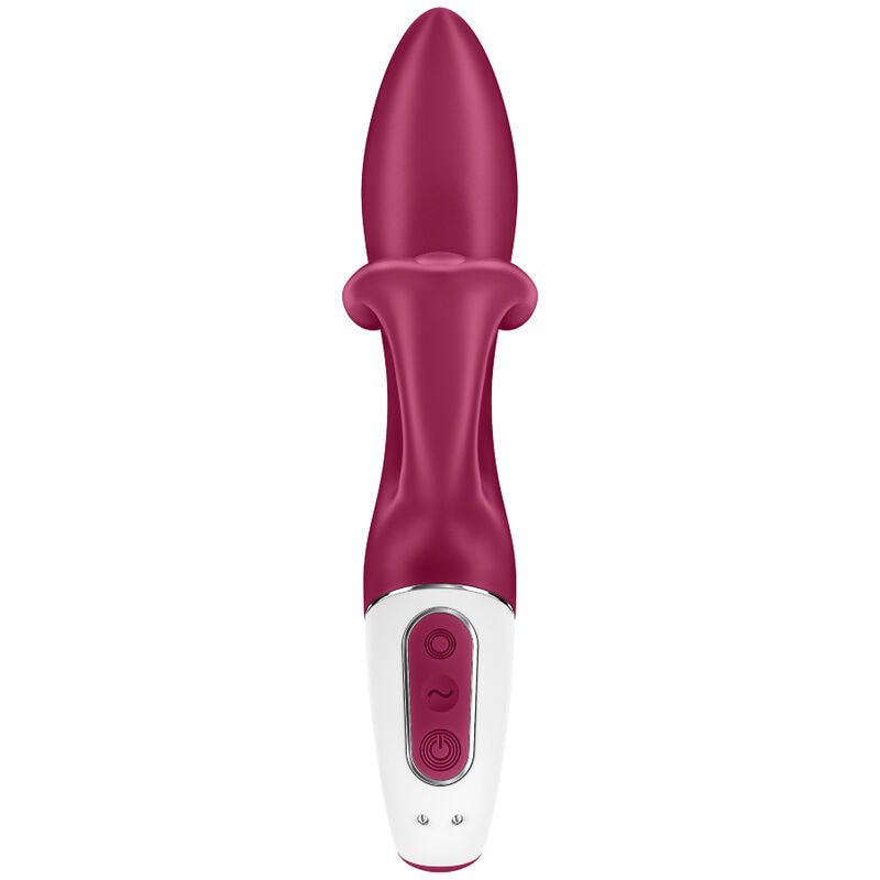 SATISFYER - VIBRADOR EMBRACE ME VERMELHO PONTO G