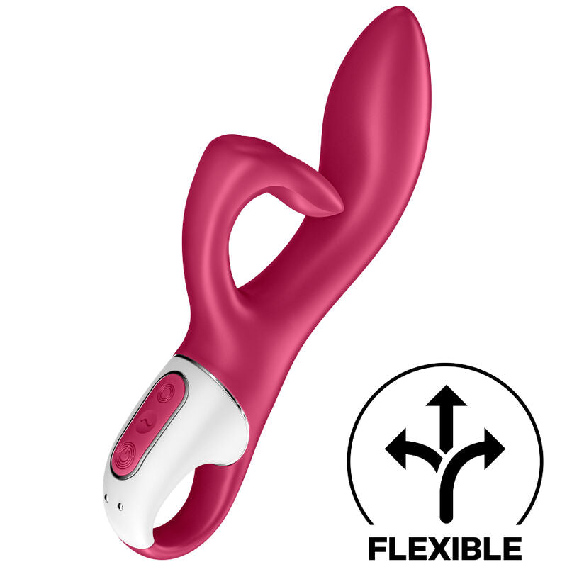 SATISFYER - VIBRADOR EMBRACE ME VERMELHO PONTO G