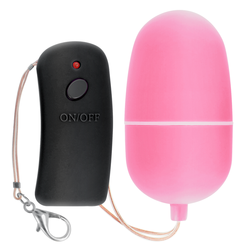 ONLINE - PINK VIBRATING EGG WITH REMOTE CONTROL