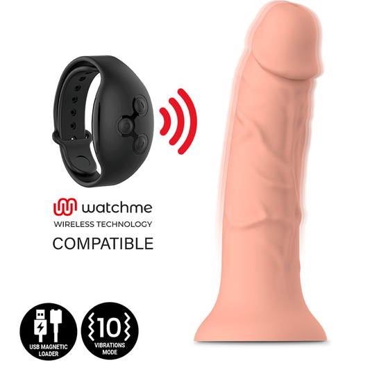 MITOLOGIA - ASHER ORIGINAL DILDO S - VIBRADOR COMPATÍVEL COM TECNOLOGIA WIRELESS WATCHME