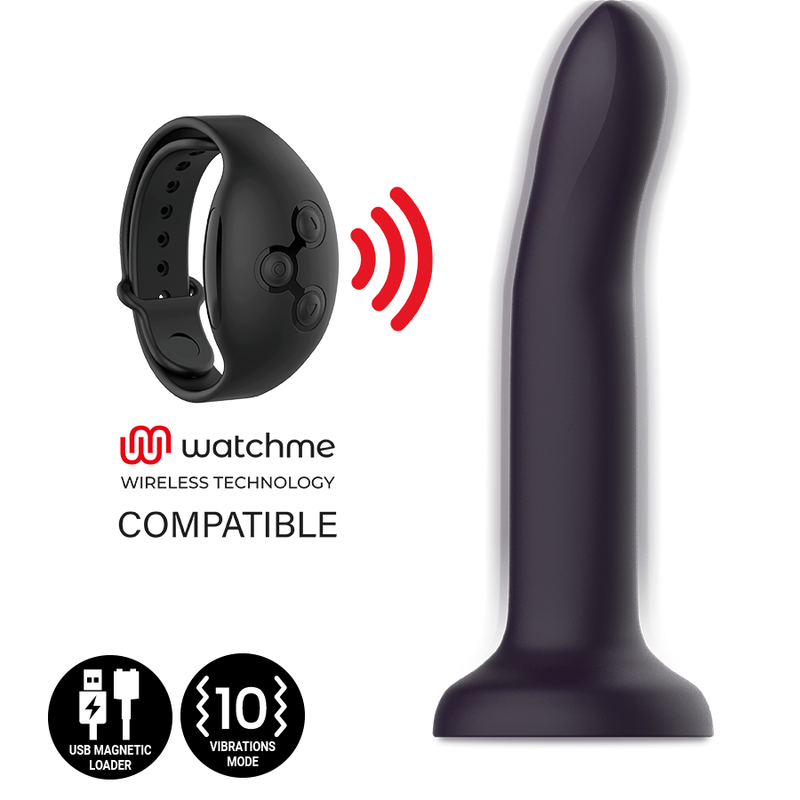 MITOLOGIA DUMAN MYSTIC DILDO S - VIBRADOR COMPATÍVEL COM TECNOLOGIA WIRELESS WATCHME