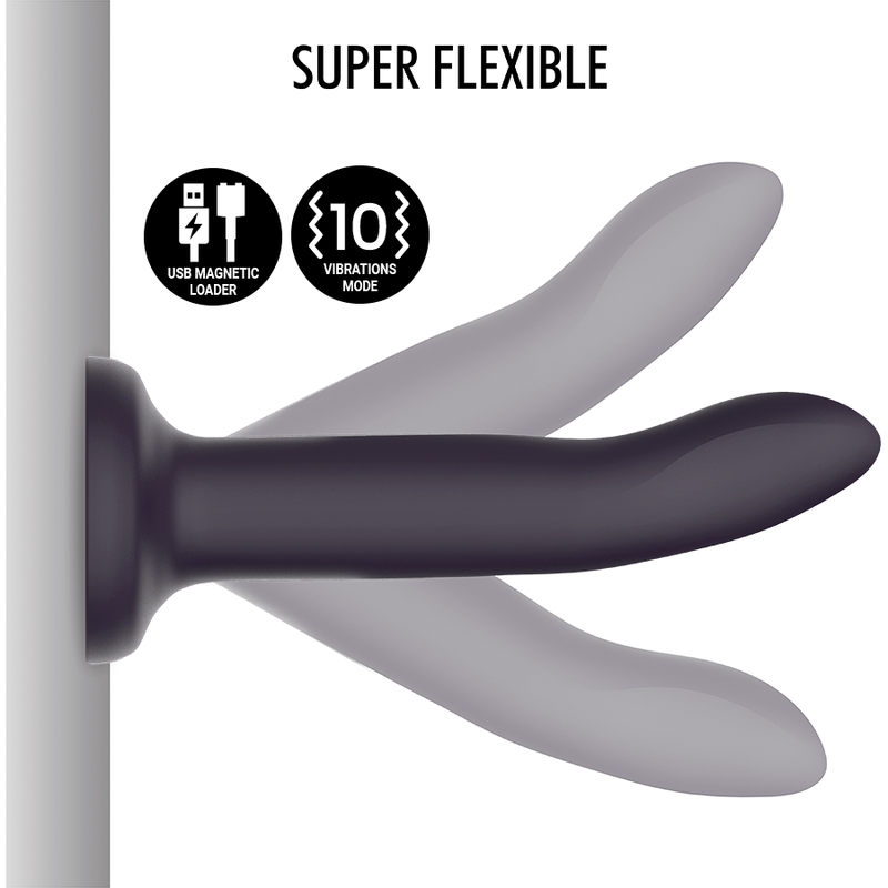 MITOLOGIA DUMAN MYSTIC DILDO S - VIBRADOR COMPATÍVEL COM TECNOLOGIA WIRELESS WATCHME