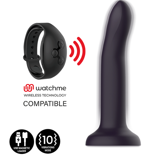 MITOLOGIA - DUMAN MYSTIC DILDO M - VIBRADOR COMPATÍVEL COM TECNOLOGIA WIRELESS WATCHME