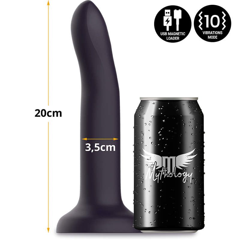 MYTHOLOGY - DUMAN MYSTIC DILDO L - VIBRADOR COMPATIBLE CON WATCHME WIRELESS TECHNOLOGY