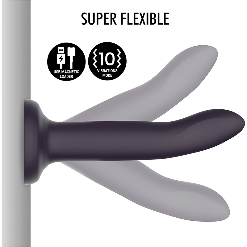 MYTHOLOGY - DUMAN MYSTIC DILDO L - VIBRADOR COMPATIBLE CON WATCHME WIRELESS TECHNOLOGY