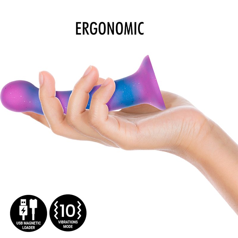 MITOLOGIA - DION GALACTIC DILDO S - VIBRADOR COMPATÍVEL COM TECNOLOGIA WIRELESS WATCHME