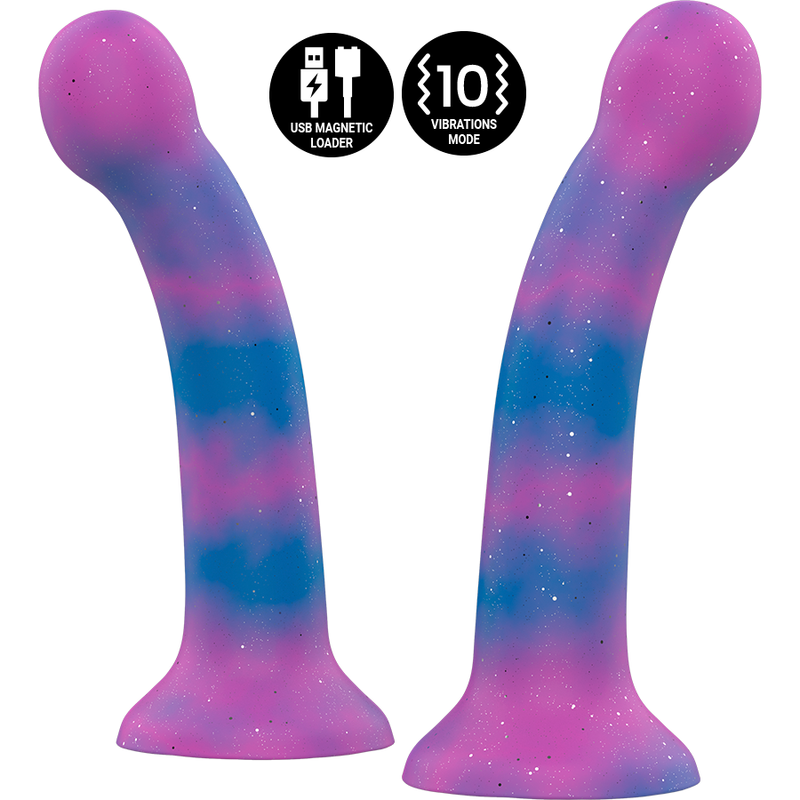 MITOLOGIA - DION GALACTIC DILDO S - VIBRADOR COMPATÍVEL COM TECNOLOGIA WIRELESS WATCHME