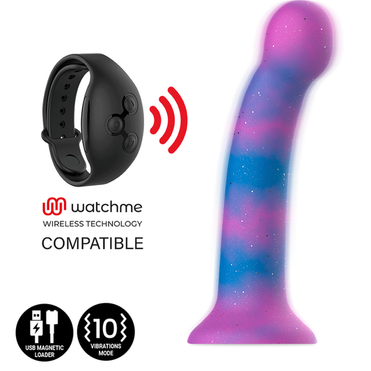 MITOLOGIA - DION GALACTIC DILDO S - VIBRADOR COMPATÍVEL COM TECNOLOGIA WIRELESS WATCHME