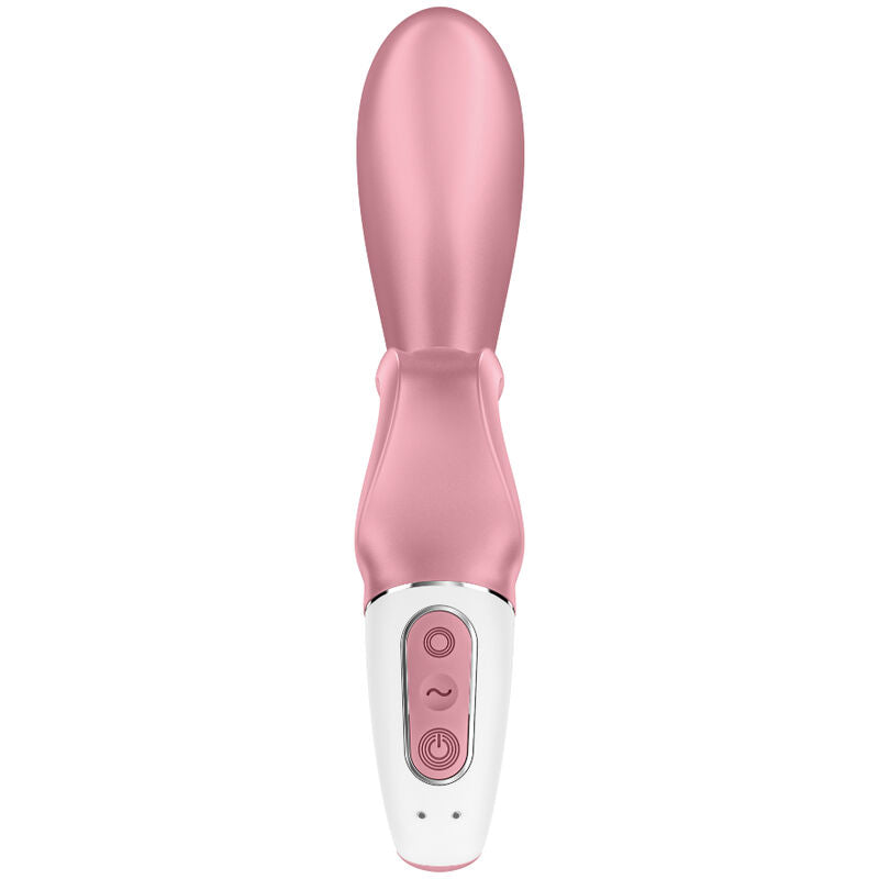 SATISFYER - HUG ME VIBRATOR RABBIT APP BLUE