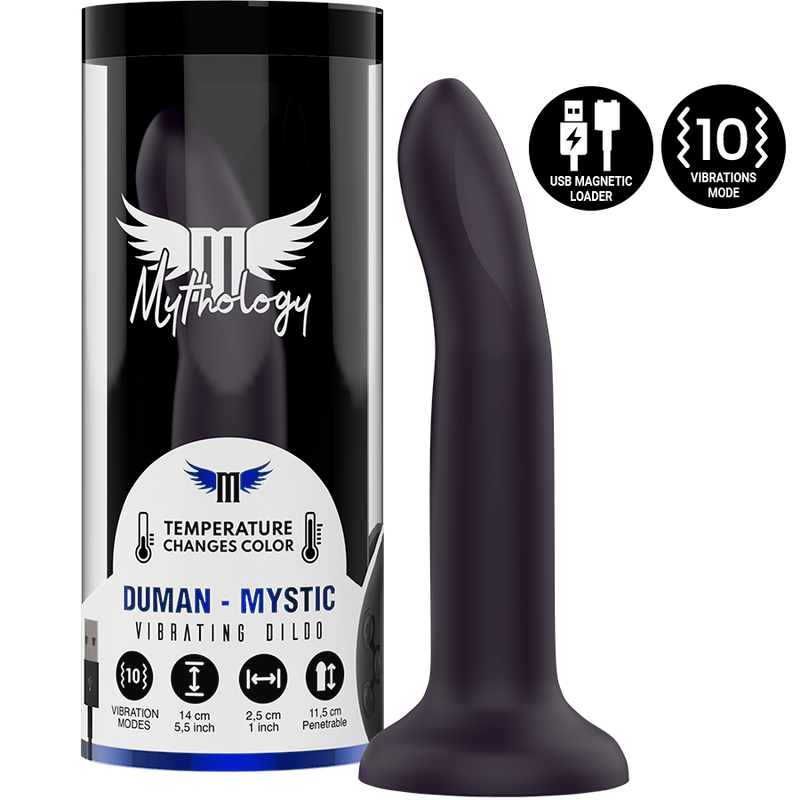 MITOLOGIA DUMAN MYSTIC DILDO S - VIBRADOR COMPATÍVEL COM TECNOLOGIA WIRELESS WATCHME