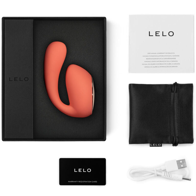 LELO - MASSAGEADOR PARA CASAIS IDA WAVE CORAL