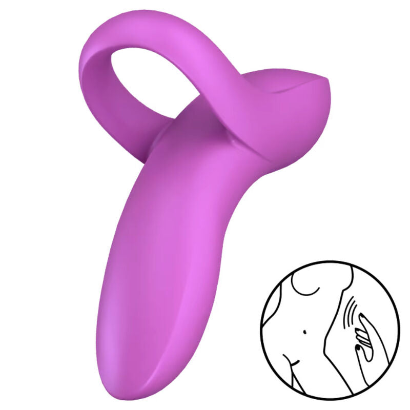 SATISFYER - BOLD LOVER DEDAL VIBRANTE BRANCO