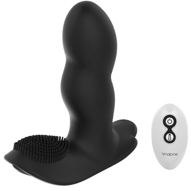 NALONE - LOLI MASSAGEADOR COM CONTROLE REMOTO - PRETO