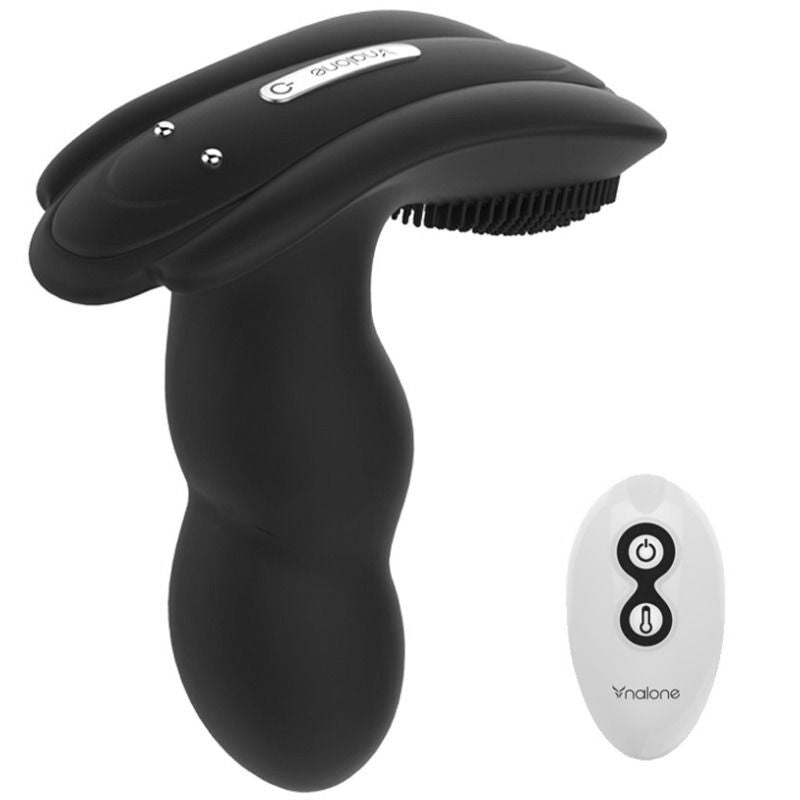 NALONE - LOLI MASSAGEADOR COM CONTROLE REMOTO - PRETO