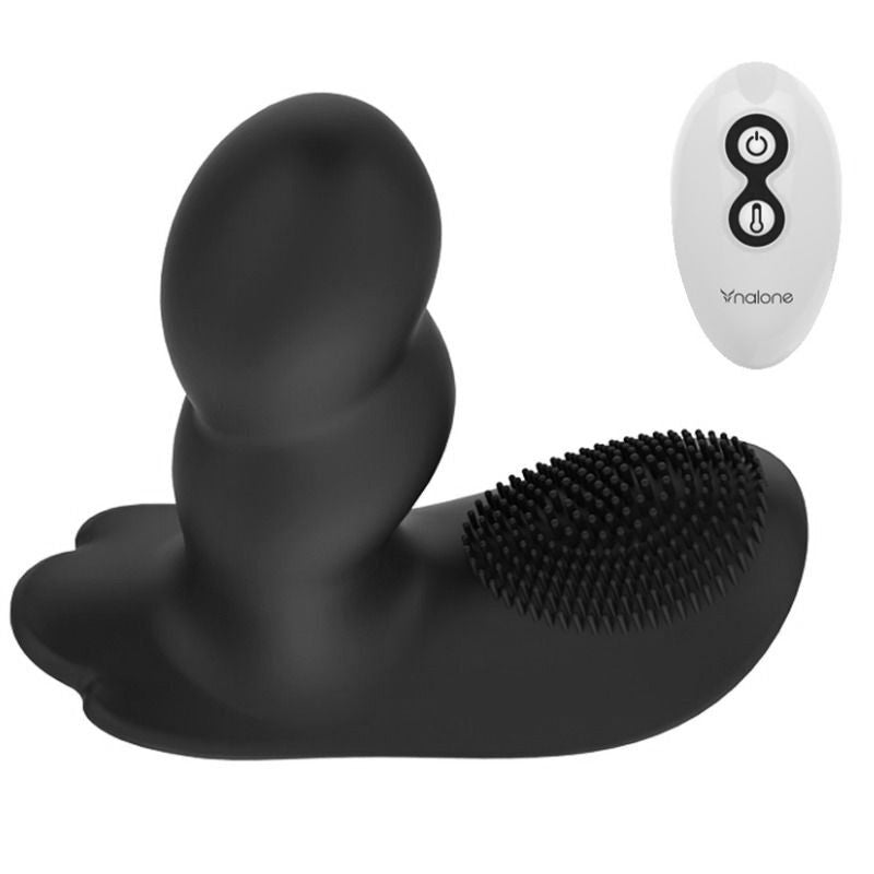 NALONE - LOLI MASSAGEADOR COM CONTROLE REMOTO - PRETO