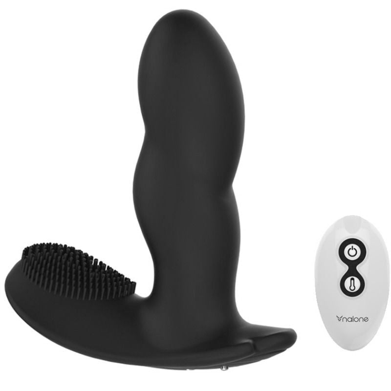 NALONE - LOLI MASSAGEADOR COM CONTROLE REMOTO - PRETO