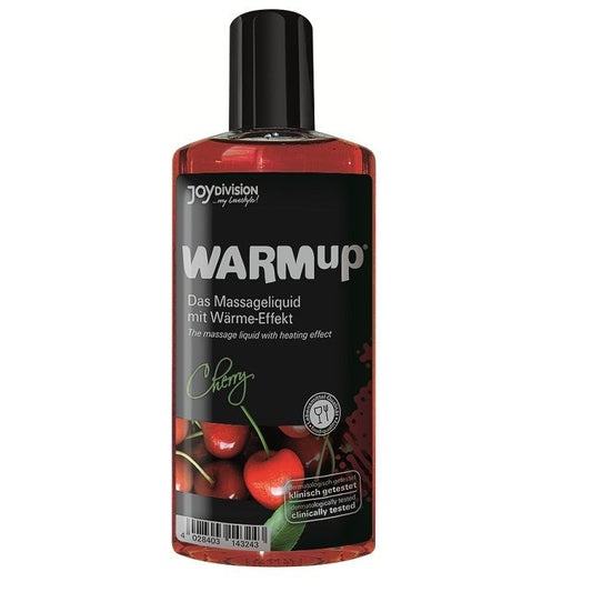 JOYDIVISION WARMUP - CHERRY HEAT EFFECT MASSAGE OIL 150ML