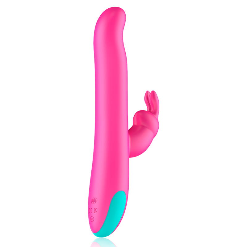 HAPPY LOKY - PLUTO RABBIT VIBRATOR &amp; ROTATOR COMPATIBLE WITH WATCHME WIRELESS TECHNOLOGY