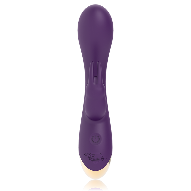 TREASURE - VIBRADOR LAURENCE RABBIT COMPATÍVEL COM TECNOLOGIA WIRELESS WATCHME