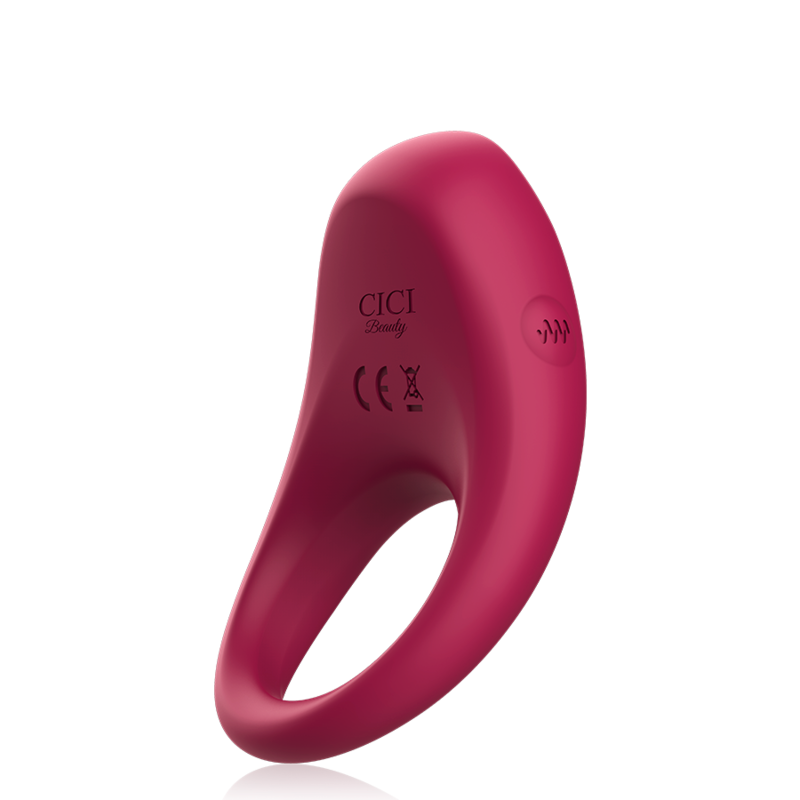 CICI BEAUTY - ANEL VIBRATÓRIO DE SILICONE PREMIUM