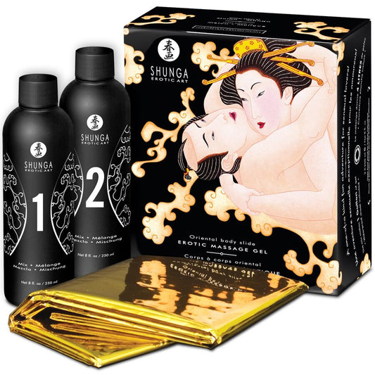 SHUNGA - ORIENTAL MELON MANGO BODY TO BODY EROTIC MASSAGE GEL 