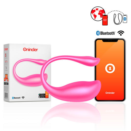 ONINDER - OVO VIBRATÓRIO ROSA NAIROBI - APLICATIVO GRATUITO