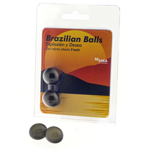 TALOKA - BOLINHAS BRASILEIRAS GEL EFEITO REFRIGERANTE 2 BOLAS