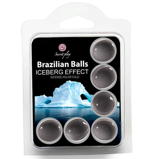 CONJUNTO DE BRINCADEIRAS SECRETAS 6 BOLAS BRASILEIRAS EFEITO ICEBERG