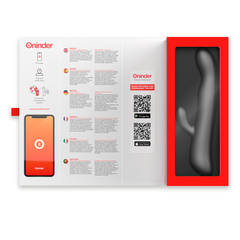 ONINDER - OSLO VIBRATION AND ROTATION PINK - FREE APP