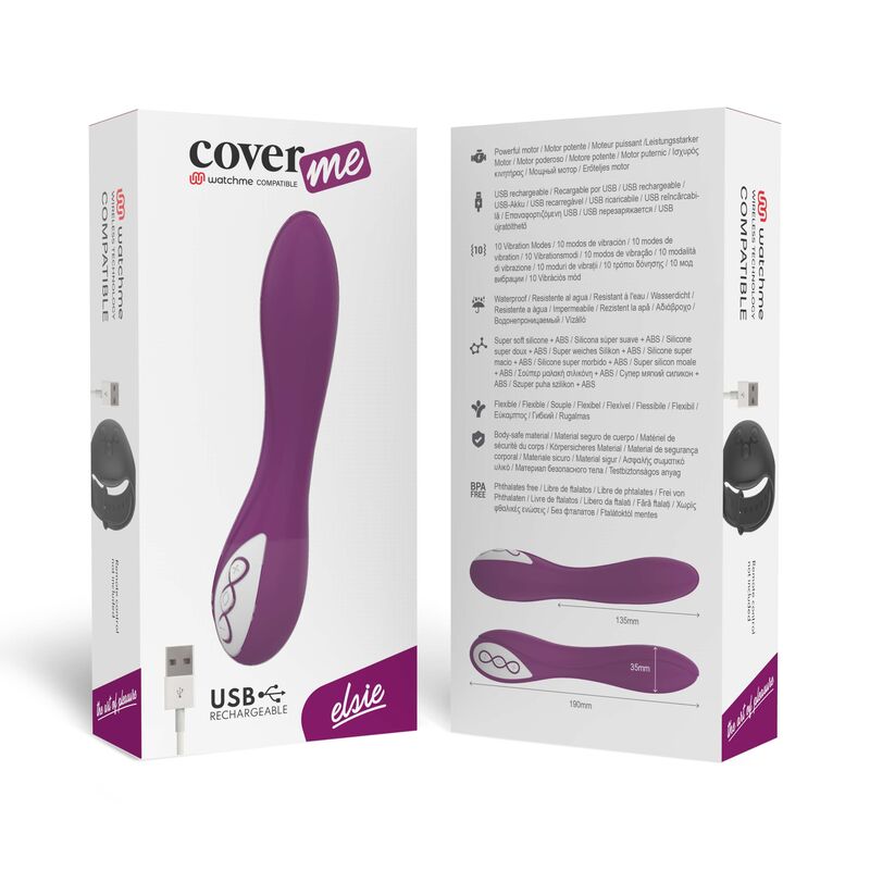 COVERME - ELSIE COMPATÍVEL COM A TECNOLOGIA WIRELESS WATCHME