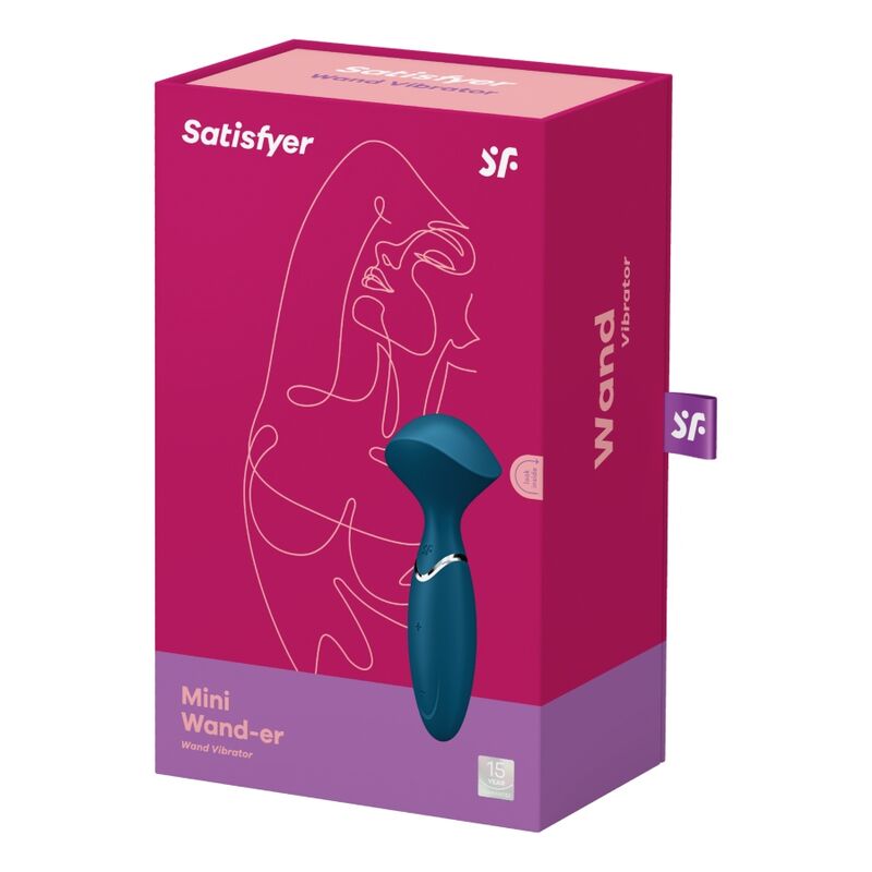 SATISFYER - MINI WOND-ER BLUE