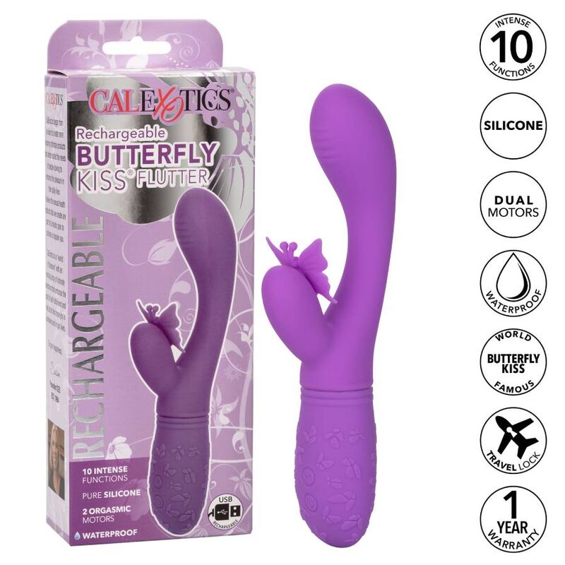 CALEXOTICS - BEIJO DE BORBOLETA VIOLETA