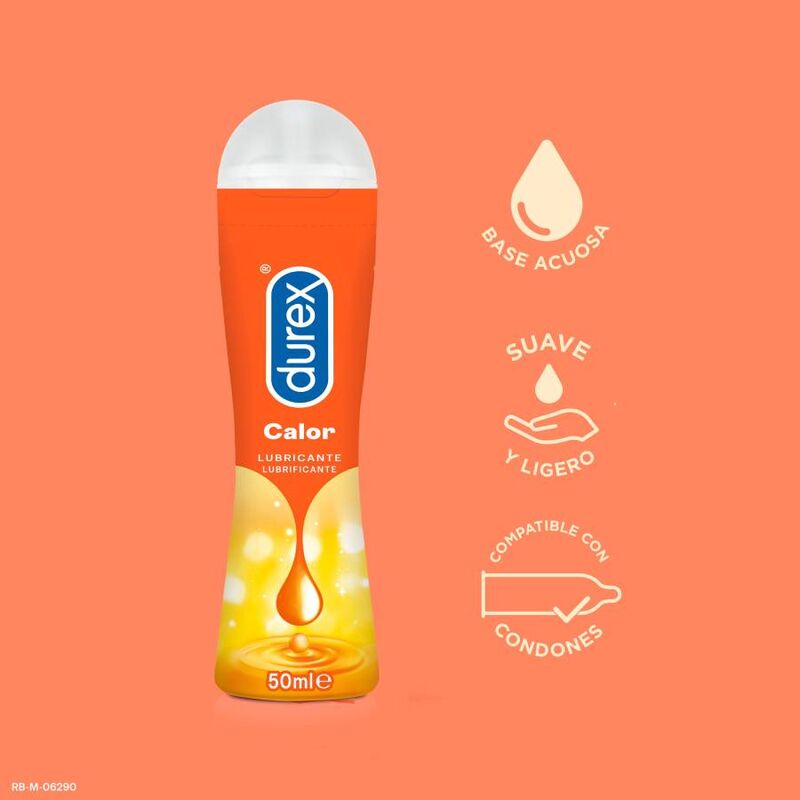 DUREX - LUBRIFICANTE DUREX PLAY EFEITO CALOR 50 ML