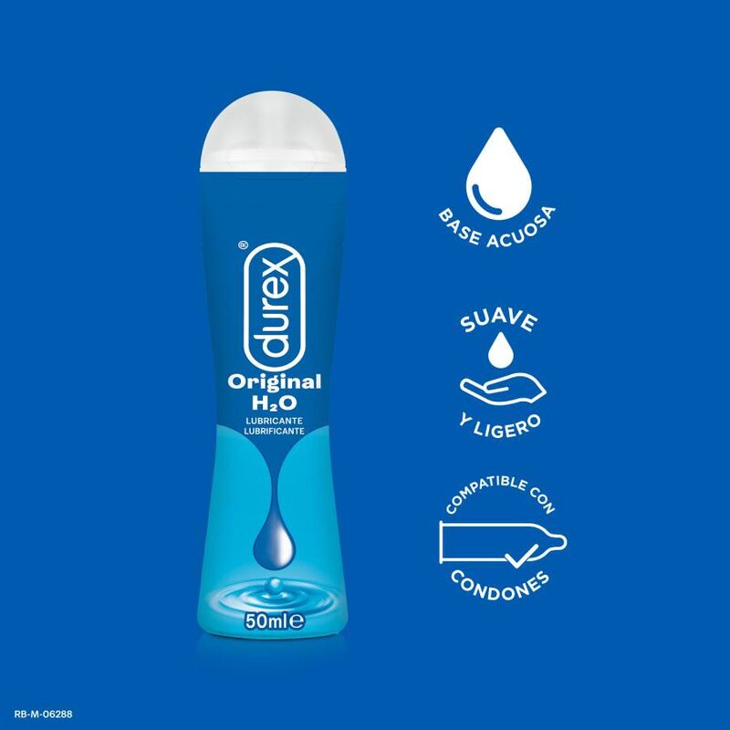 DUREX - LUBRIFICANTE DUREX PLAY NATURAL H2O 50 ML