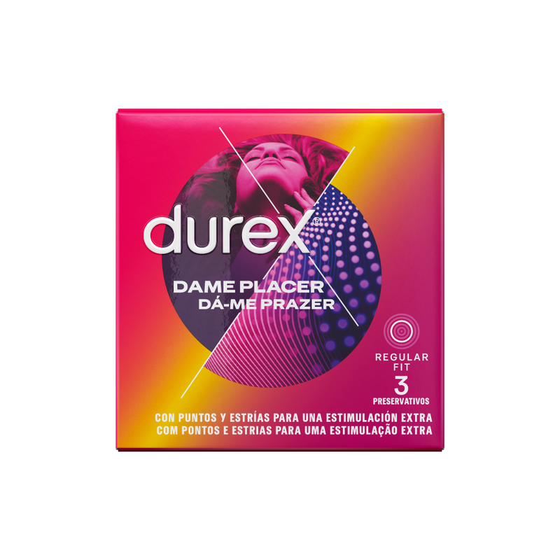 DUREX - DÊ-ME PRAZER 3 UNIDADES