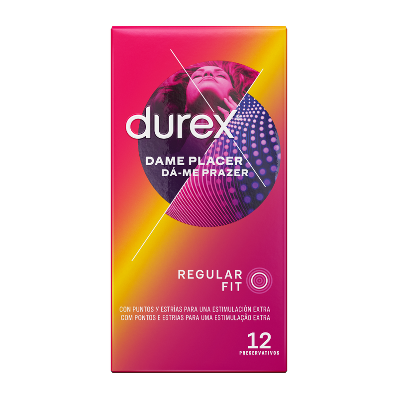 DUREX - DÁ-ME PRAZER 12 UNIDADES