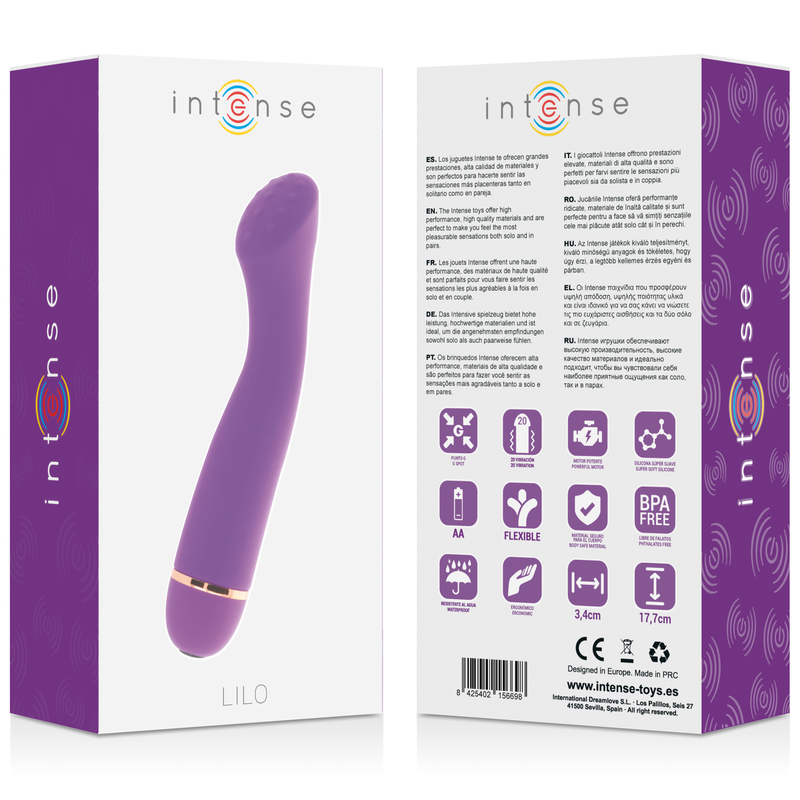 INTENSO - LILO 20 VELOCIDADES SILICONE LILAC