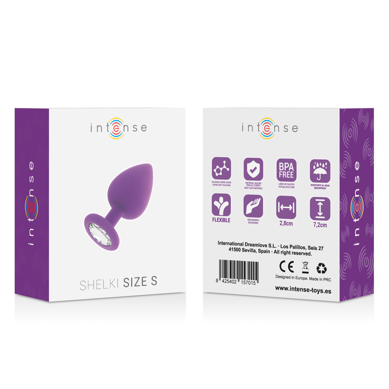 INTENSO - SHELKI S PLUG ANAL LILAC