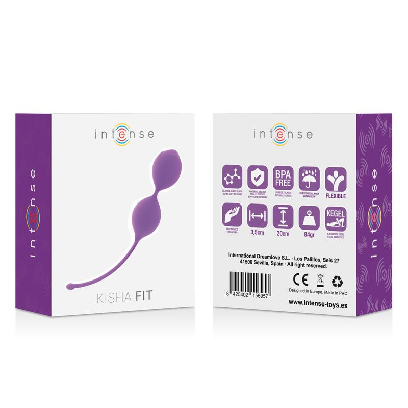 INTENSO - KISHA FIT SILICONE KEGEL LILAC