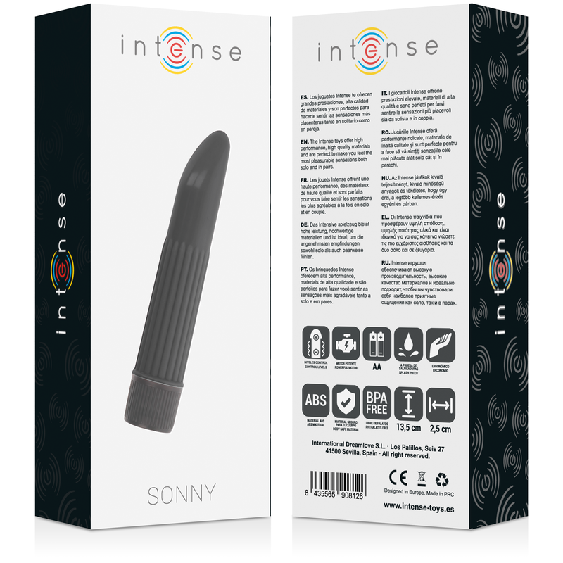 INTENSO - VIBRADOR SONNY BLACK