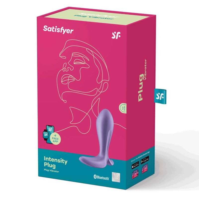 SATISFYER - PLUG DE INTENSIDADE ROXO