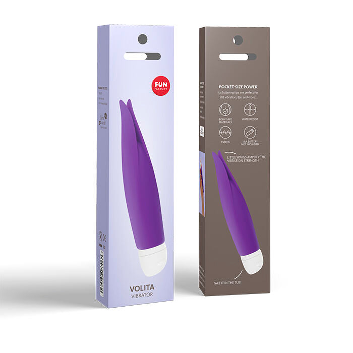 FUN FACTORY - VIOLET VIBRATING STIMULATOR VOLITA