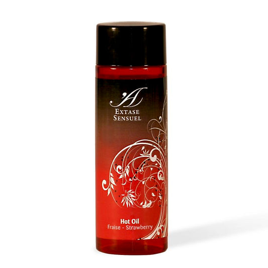 EXTASE SENSUAL - STRAWBERRY HEAT STIMULATING OIL 100 ML