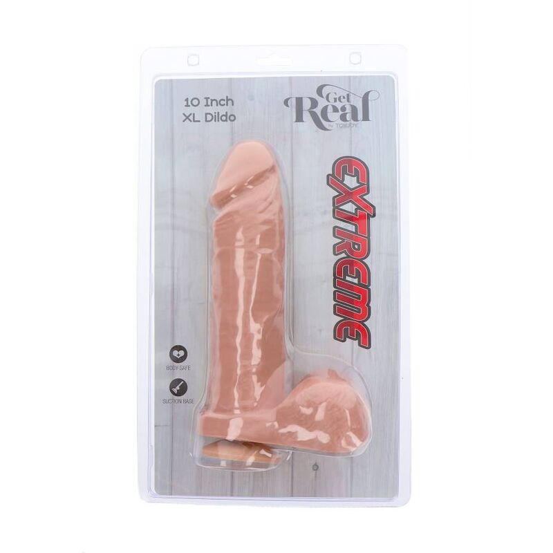 SEJA REAL - DILDO EXTREMO XL 25,5 CM NATURAL