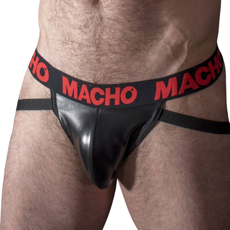 MALE - MX25RC JOCK RED LEATHER M