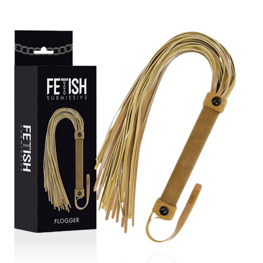 FETISH SUBMISSIVE ORIGIN - VEGAN LEATHER WHIP