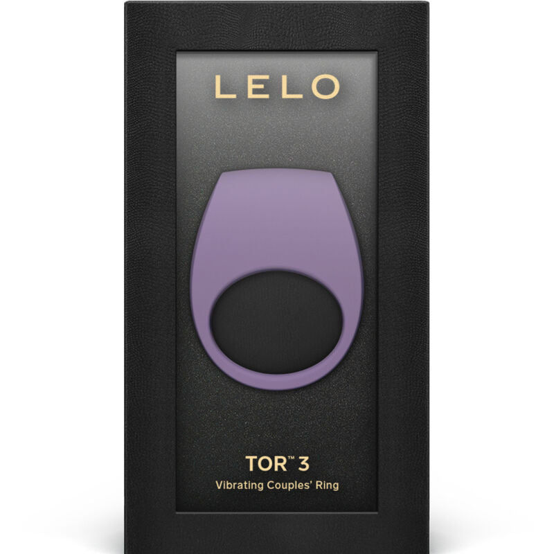 LELO - ANEL VIBRATÓRIO TOR 3 PRETO